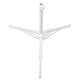Support de base de parapluie extérieur - support de parapluie pliable et réglable pour un transport ou un rangement facile, base de parapluie extérieur