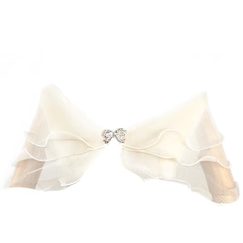 Zcargel Evening Shawls,Women's Shawls with Bow Clasp Shoulder Wraps Formal Dress Trims Cover-Ups for Occasions Beach Weddings