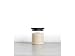 Brabantia 298288 - Tarro de Cristal, 0.6 L, Tapa Gris Oscuro