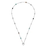  Leonardo 021368 Damen Collier Romi Clip&Mix Edelstahl Silber Glas 70 cm