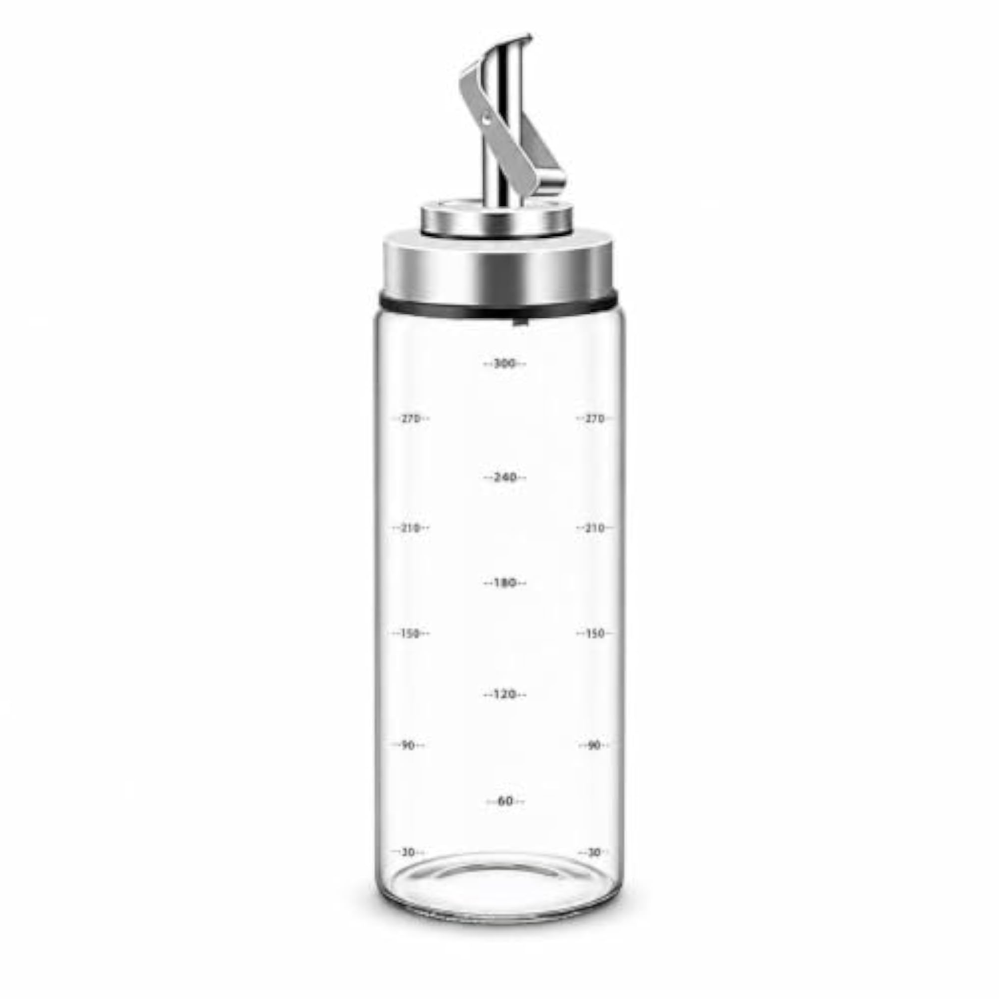 Heat-Resistant Glass Oil Dispenser Bottle, 300ml