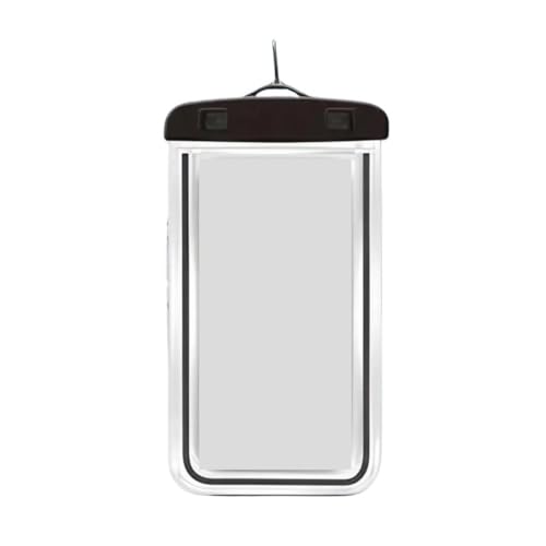 Funda subacuática universal negra para proteger el móvil de la arena y el agua