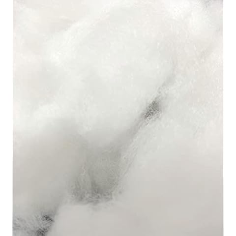 DuraCasa Christmas Cotton Snow Decor - 60 oz of Fluffy Indoor Snow for Decorating - Artificial Snow for Your Mantle, Village or Nativity Set, Flame Resistant, Christmas Decorations (60 oz.) Cover