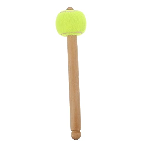 Baqueta de caja con mango de madera y cabeza de fieltro, excelente para principiantes y profesionales, accesorio de percusión para un mejor rendimiento sonoro