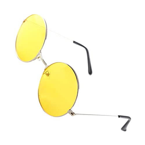 BCOATH 2pcs Retro Round Sunglasses for Men and Women Lightweight