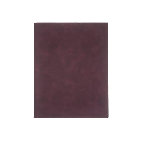 Image of NJ Restaurant Leather Menu Covers Holders screw fitting 9x12 inch Inches, Menu Presenters for Restaurants, Menu Holder: BROWN (4)
