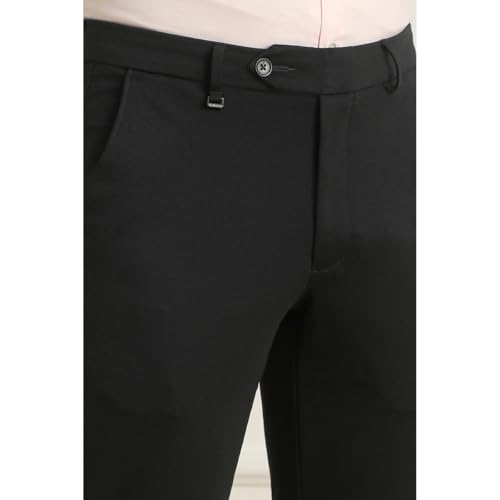 Image of Van Heusen Mens Trouser (VHTFVULBQ84813 Black 32)