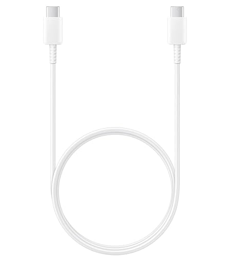 Image of Motorola Original Type C to Type C Mobile Data Charging Cable for Galaxy SuperFast Transfer Power Cable A55 /M55 /F55 /F15 /M15 /A54 /A15 /A14 /A34 /F34 /F23 /F14 /M14 /M34 /M33 /S21 fe /S22 /S23 /S23 Fe 5G /S24, White