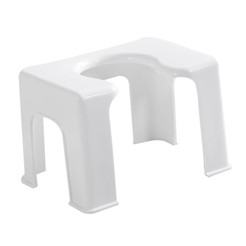 Sosoport 1Pc Creative Toilet Stool for Home Height Durable Material Non Slip Design Comfortable Bathroom Aid for Ergonomic for Toilet Use