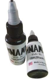Forever Tattoo SUPLY Dynamic TBK Ink 1oZ 30ml. 1pic. Original Ink tbk Tattoo Ink (Black 30 ml)