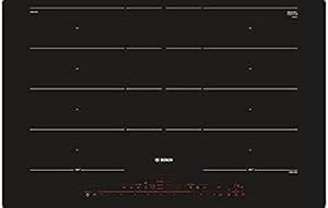 Bosch PXY801DW4E Kochfeld, Remote Diagnostics, HomeConnect, Schwarz, Serie 8 (80 cm und Flächenbündig)