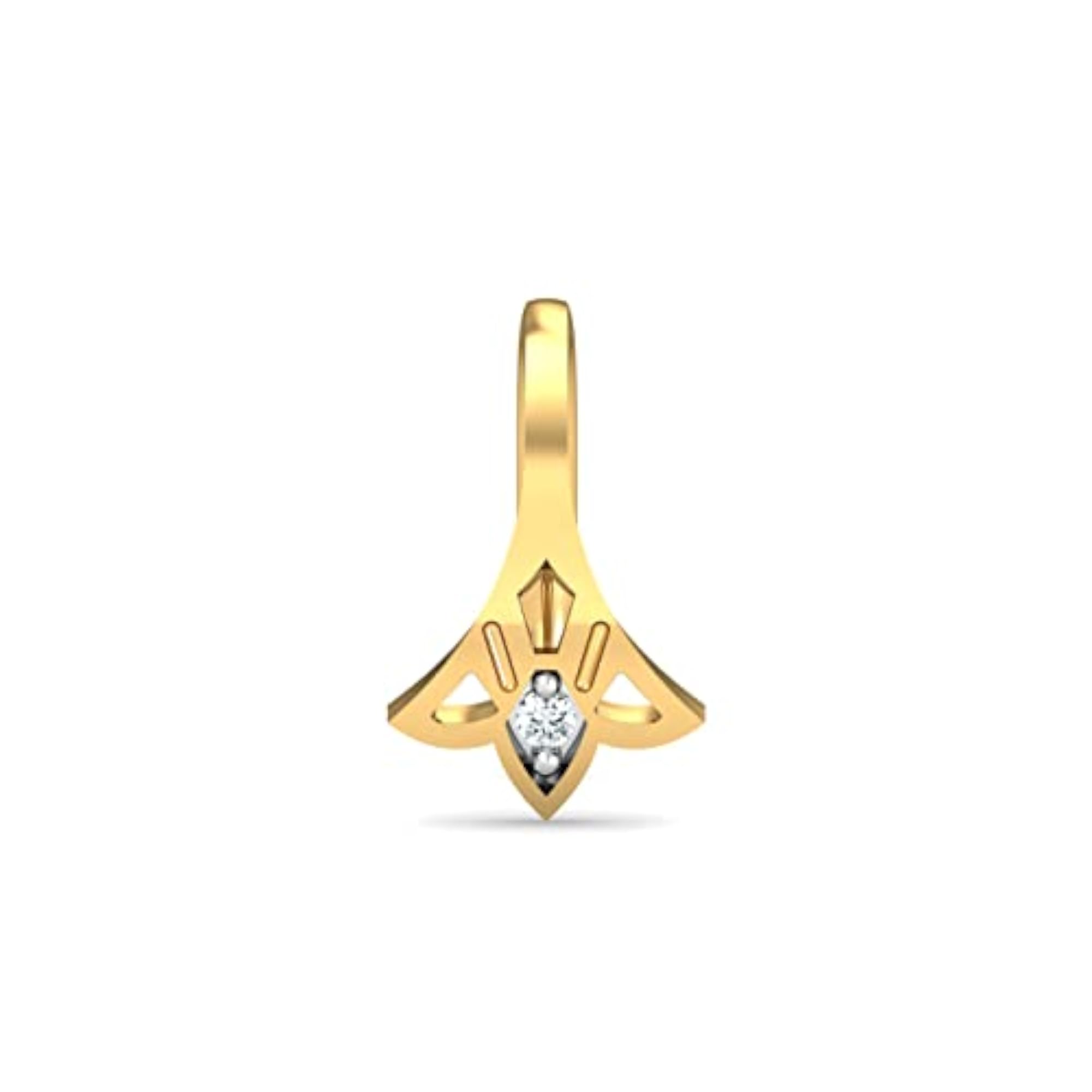 Women's 14K/18K Yellow Gold Ahnika Diamond Nose Hook