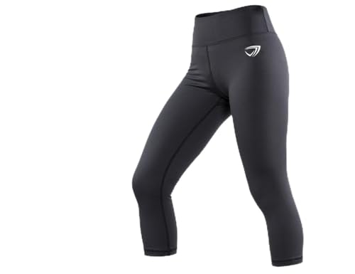 Women's Compression Tights 3/4 Length (Capri) - Performance Grade Compression Tights Designed for Women - Perfect for Yoga, Running & Working Out - Sized for Girls & Women - Endurance Shield 360® - 100% Money Back Guaranteed!