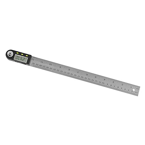 Règle rapporteur numérique outil mesure angle acier pour artisan - 7