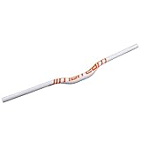 【Matériel】 le guidon de vélo de montagne en fibre de carbone, haute résistance à la traction, pas facile à déformer, ultra-léger.