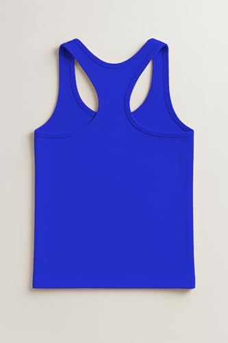 Image of Kurve Premium Girls Seamless Supersoft Wide Strap Comfortable Racerback Tank (Made with Love in The USA)