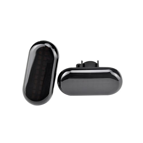 Fmofireo For Nissan For INTERSTAR For Bus For Pritsche/For Fahrgestell Led Dynamic Side Marker Turn Signal Light Mirror Indicator Light(Smoky black)