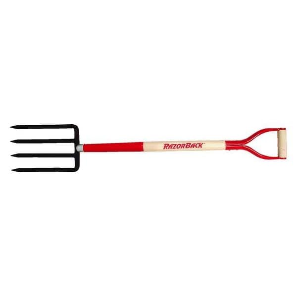 Spading Fork, D-Grip Handle, 30in.LHandle