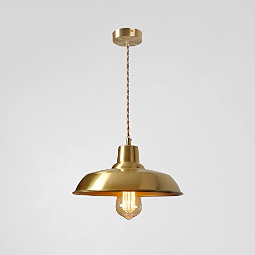Luminaire en laiton brossé haut de gamme à hauteur réglable