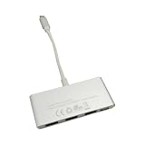 CoolBox Hub Type-C, 3 porty USB3.0 + Powerdelivery. Aluminium, Srebrny (COO-HUC3U3PD)
