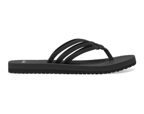 Image of Sanuk Women's Yoga Sandy | Yoga Mat Footbed | Flip Flops for Women | Yoga Sandals For Women