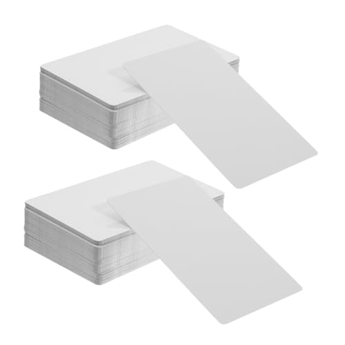 Cartes de visite en métal pour sublimation thermique pour impression DIY haute définition