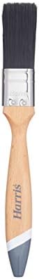 Harris Ultimate Woodwork Gloss No Loss Paint Brush, 1", Wood, Grey
