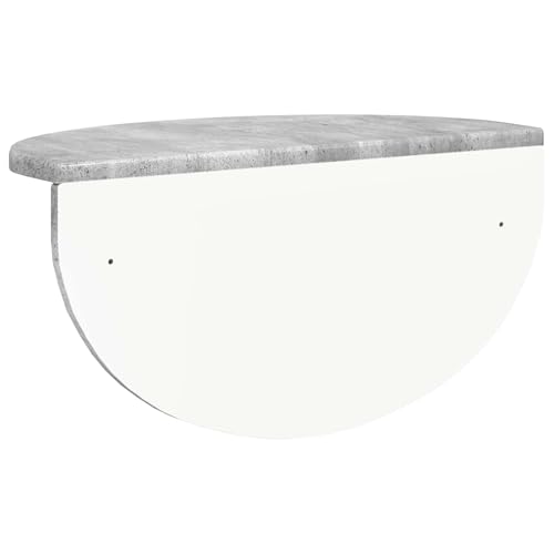 Étagère murale gris béton pour optimiser les petits espaces muraux - 8