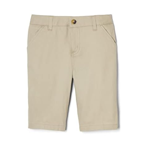 French Toast Girls' Adjustable Waist Bermuda Shorts Cover