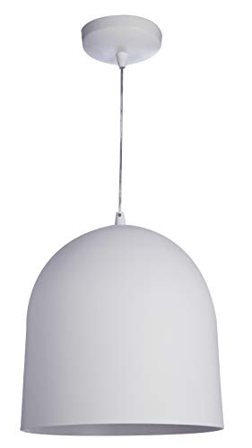 Lámpara de techo compacta Lussiol blanca 30x30 cm para iluminar estancias 2