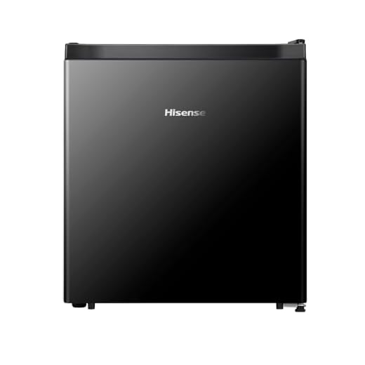 FRIGOBAR HISENSE 44 LITROS PORTA REVERSÍVEL PRETO 1 PORTA 220V