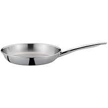 Spring Brigade Premium Frying Pan 8", Stainless Steel Skillet, Uncoated 5-Layer Cookware with Aluminum Core, Induction Compatible, Oven Safe, Dishwasher Safe