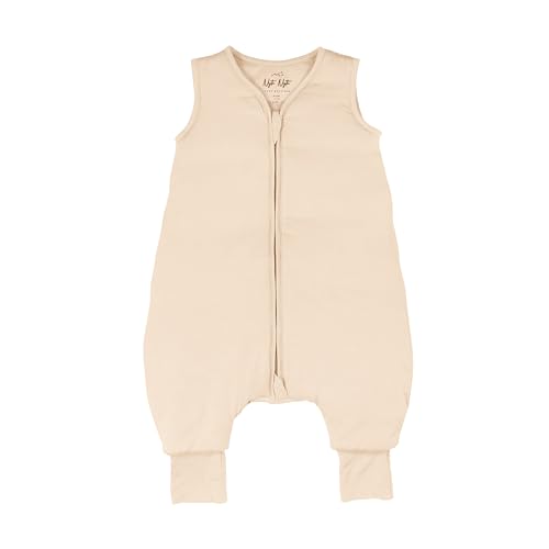 Image of Sleeveless Soft Baby & Toddler Sleeping Sack, Breathable with Adjustable Feet Cuffs & Anti-Slip Grip