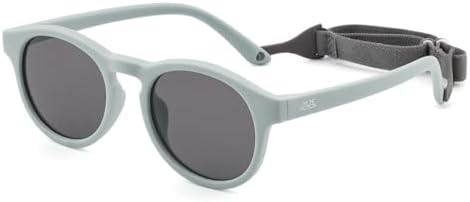 EYEBUDDY Toddler Sunglasses Age 0-2: Kids Polarized Sun Glasses for Boys/Girls, UV 400 Shades for Baby Children