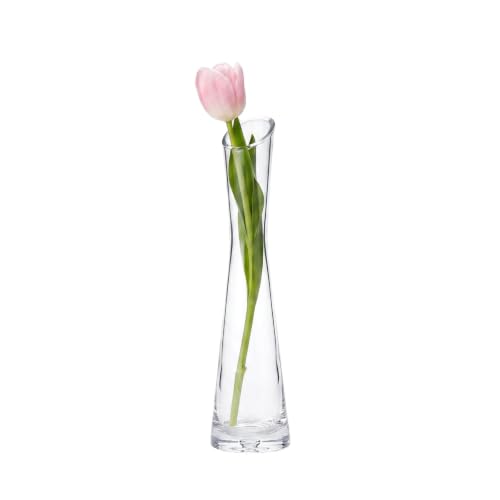 20 cm Tall Thin Bud Vase, Narrow Neck Flower Vases, Single Stem Vase