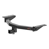 CURT 13421 Class 3 Trailer Hitch, 2-Inch Receiver, Fits Select Honda Passport, GLOSS BLACK POWDER COAT
