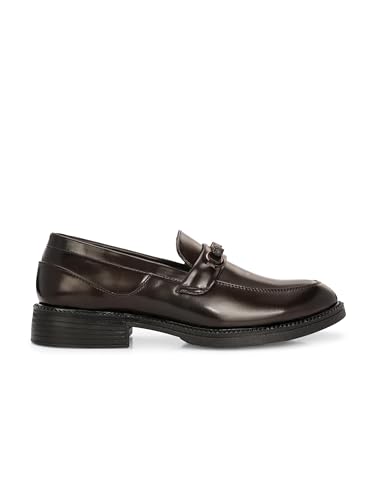 Image of STANPHORD Men Formal Loafer Shoes | Patent PU Slip-On Moccasins | Flat Rubber Sole | Casual Office Driving Travel Wear | Lightweight (TPSL S1)