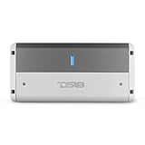 DS18 NXL-M2 Marine Amplifier Full Range 2-Channel Class D Digital IPX5 Marine Grade Amp 1500W Total Peak - Weatherproof Amp - Great for Boats, Motorsports, Motorcycles, and All Elements Applications