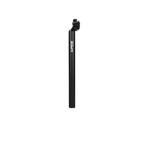 JIASHUNHE Bike Seat Post Bicycle Saddle Tube 25.4/27.2/31.6mm Seat Aluminum Alloy Mountain Bike Riding Accessories(Black-30.4-350mm)