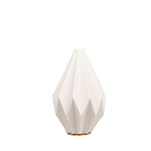 MANULENA Figura Decorativa Y Aromática Con Forma Geométrica Delta. Aroma Garden Bouquet. Color Blanco. Figura De Diseño Moderno y Minimalista. Tamaño 14 x 9 cm Cover