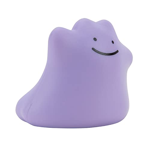 BANDAI Pokémon 8 Figurines Battle - Pikachu, Rondoudou (Jigglypuff), Rocabot (Rockruff), Abra, Farfuret (Sneasel), Métamorph (Ditto), Phyllali (Leafeon) et Magicarpe (Magikarp) - JW2686