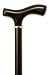 Fritz Handle Wood Cane - Black Stain