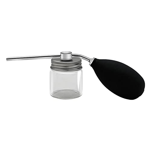 oshhni Bouteille En Aluminium de Distributeur de Talc de Coiffeurs de de Souffleur de Poudre de Talc