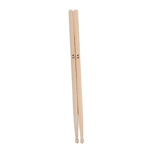 Baquetas de arce para batería, instrumento de percusión, mazo de madera para principiantes y práctica miniatura 1