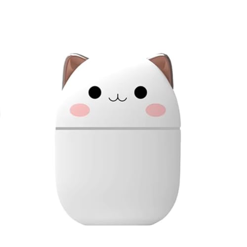 Umidificador De Ar Luminária USB Difusor Aromatizador Vaporizador Portátil com Orelha Gatinho 7 Luze