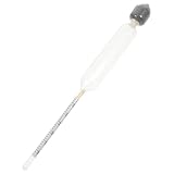 HOLIDYOYO Milchdichtemessgerät Messung Hydrometer Milchzähler Milchtester Werkzeug Messen Laktatmessgerät Aräometer Küchenwaren Abschlusswerkzeuge Transparent Glas