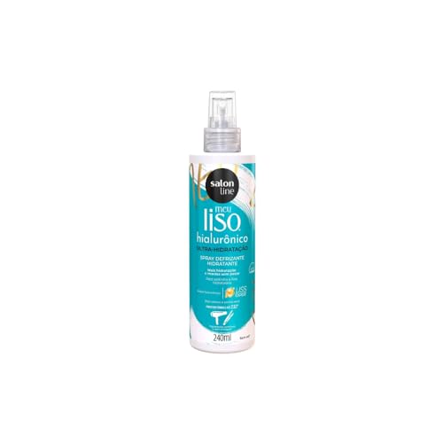 Salon Line, Defrizante Protetor Térmico, Meu Liso, Hialurônico, Vegano - Cabelos Lisos, 240 ml