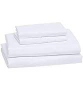 Amazonベーシック 寝具カバーセット マイクロファイバー ブライトホワイト クイーン