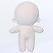 niannyyhouse 7.8in（20CM） Plush Doll Without Embroidery Naked Humanoid Stuffed Toys Dress Up Normal Body Glossy Wearable Clothing (A-2, 20CM)