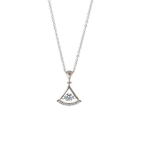 Collier en Argent 925 plaqué Or 18 carats anti-ternissement pour peau sensible